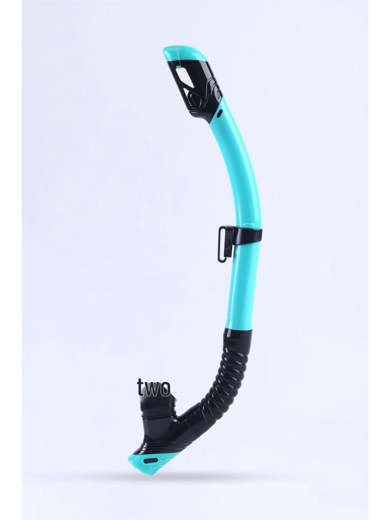 Two Treasures Full Dry Snorkel Set: Silicone Diving Mask with Tempered Glass for Children & Adults