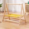 Double-layer Pet Hammock Comfortably Cats Swing Indoor Delicate Rest Area Thickened Pet Cradle Solid Wood Hanging Cat Hammack