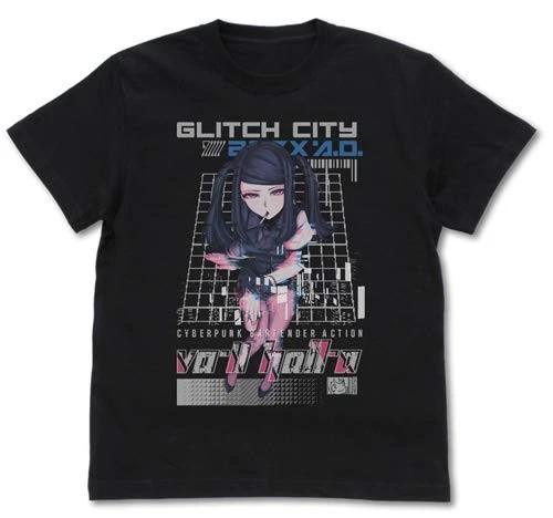 VA-11 HALL-A VA-11 Hall-A Jill T-shirt BLACK XLSize M