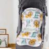 Comfortable Baby Pram Seat Mat Cartoon Printed Dining Chair Cotton Pad Baby Stroller Cushion  Kids