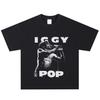 Iggy Pop T-Shirt, Soft Fabric Casual Daily Wear