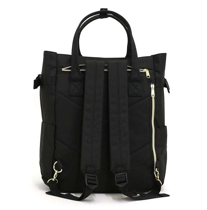 Torba REGULARNA czarna [Anello] plecak 2w1, POST, AT-C1225,