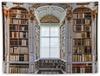 Retro Bookshelf Tapestry Vintage Library Wall Hanging Tapestries,Old Books On Shelf Classical Study Room Student Study College