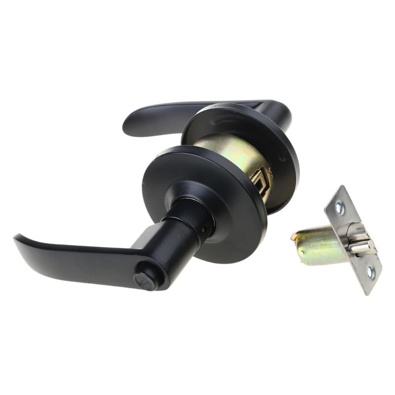Door Handle Set with Tubular Latches Easy Installation Door Lever Multipurpose Handle for Interior Door  Passages Function