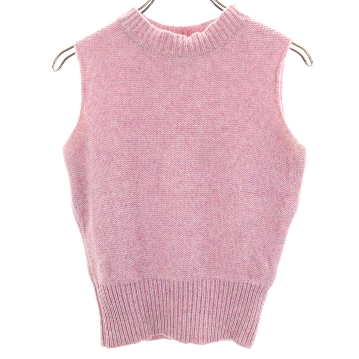 

MARTIN MARGIELA сделано в Италии Вязаный без рукавов S Фиолетовый Женский Б/У