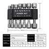 9/14PCS Socket Inner Hexagonal Wrench Hexagonal Handle Screwdriver Socket Extension Rod Pneumatic Screwdriver Insert Tool Set