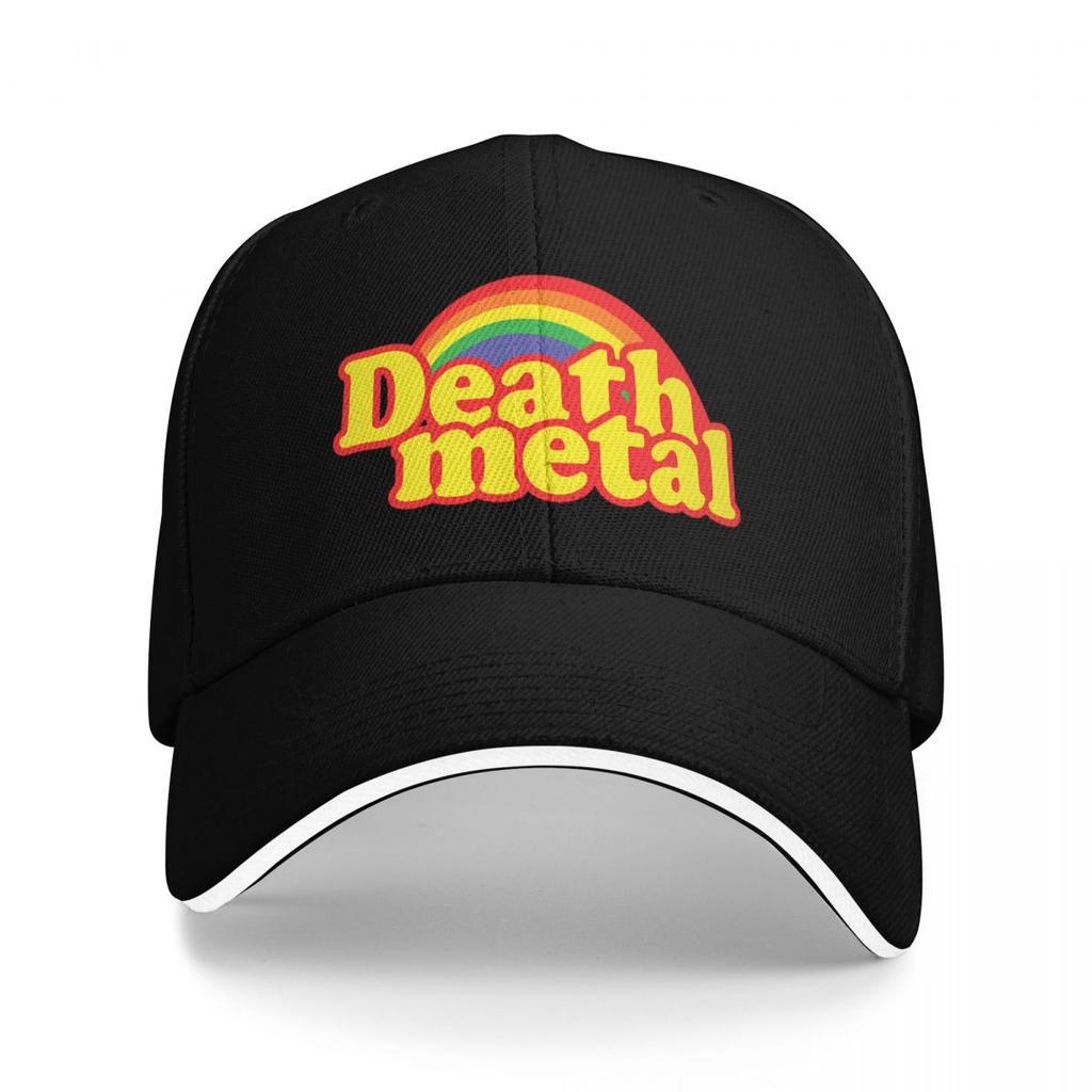 Death Metal Parody Baseball Cap Snap Back Hat Foam Party Hat Luxury Hat Men Designer Man Womens