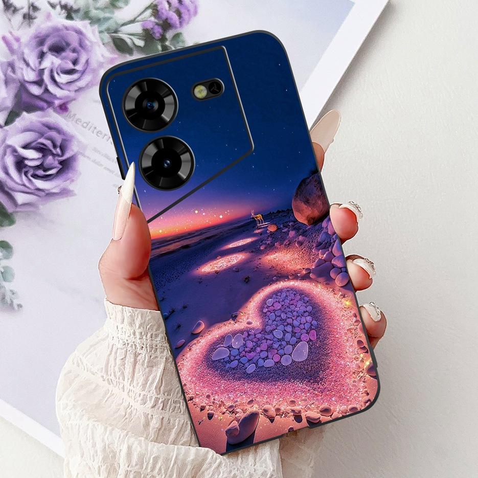For Tecno Pova 5 Case LH7n Cute Fashion Pattern Cover Soft TPU Phone Cases For Tecno Pova 5 Pro LH8n Pova5 Pro Back Cover Bumper