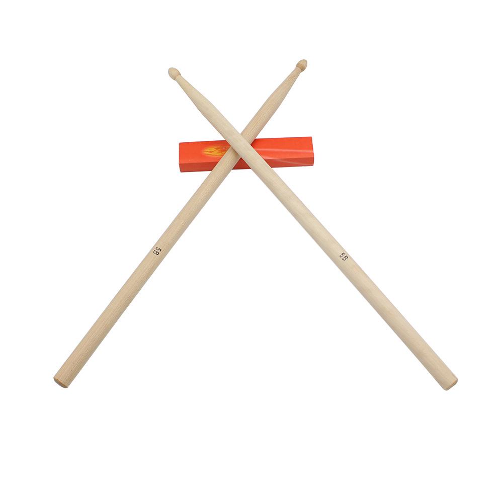 

Maple Drumsticks: 5A, 7A, 5B Jazz Drum Kit Sticks & Mallets - Percussion Accessories