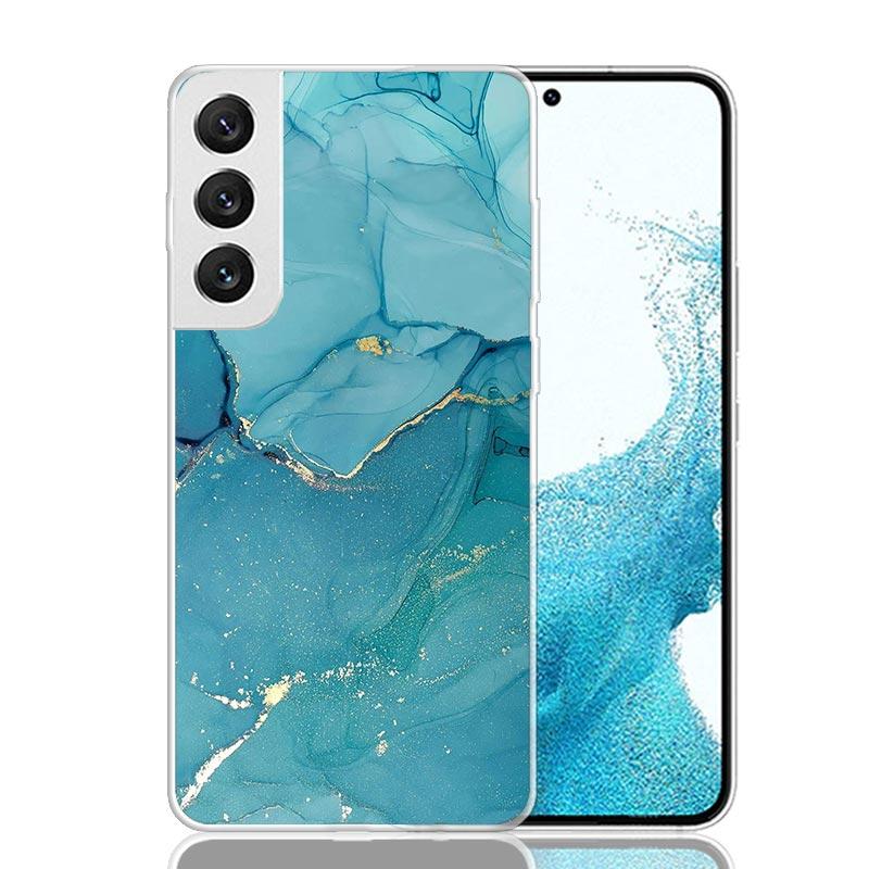 Granite Marble Phone Case For Samsung Galaxy S26 Ultra S23 S24 S25 Edge S20 FE S21 S22 Plus Soft Print Shell Cover Fundas Galaxy