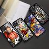 Anime Japanese Classic ONE P-PUNCH-MANS Phone Case For IPhone 17 16 Pro Max 11 12 13 14 15 Hard PC+TPU Bracket Back Cover