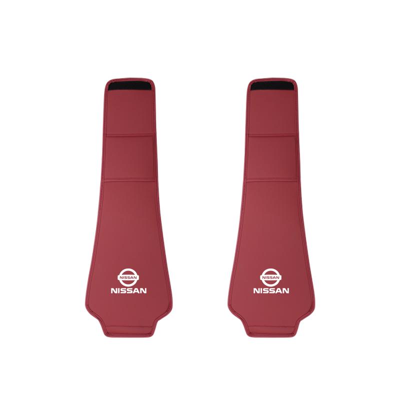 Set Protettivo Copricapo in Pelle per Sedile Auto Anteriore Posteriore per Nissan Sylphy N7 Teana Qashqai Note J10 J11 Navara Juke GTR