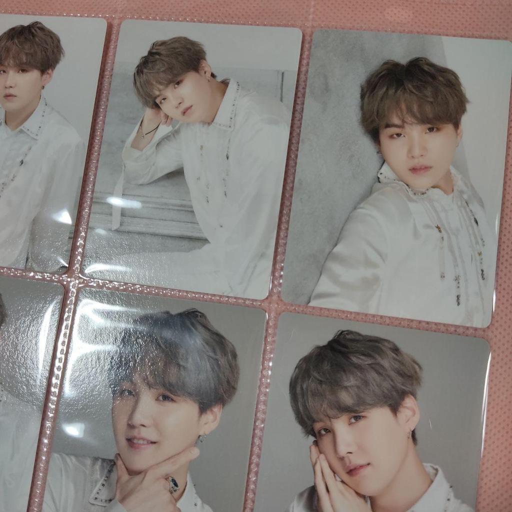 [USED] BTS SUGA Mini Photo Trading Card LYS SYS FINAL Complete Set