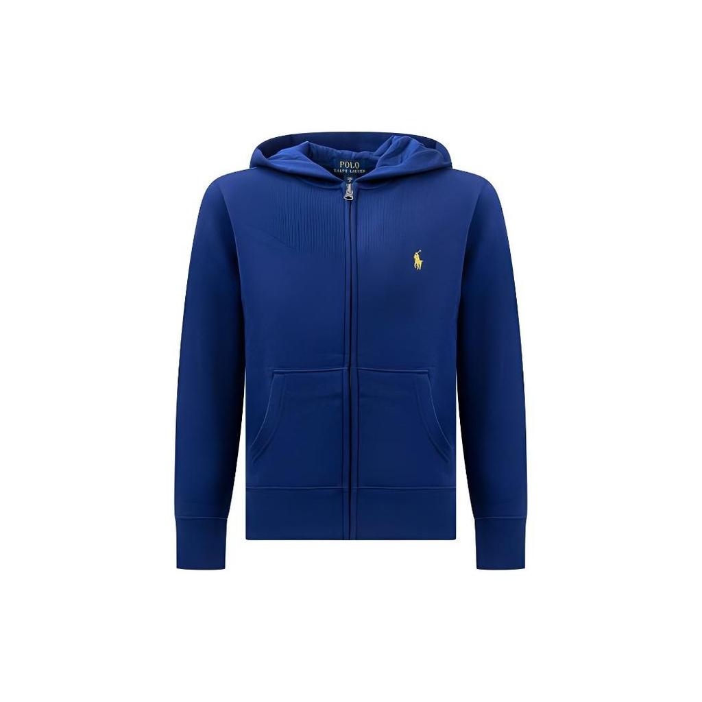 Polo Ralph Lauren Hoodie Zip Long Sleeve Kids Tops Blue 323799360-033
