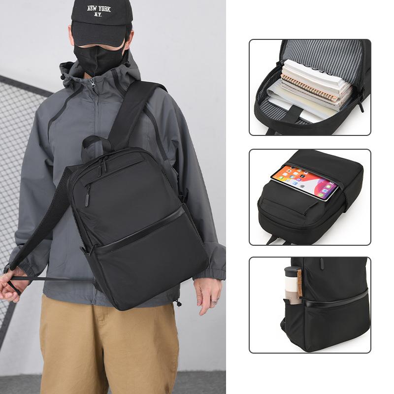 Schoolbag Backpack Men's Large Capacity Leisure Business Travel Computer Bag Men's Backpack Junior High School Student School Bag