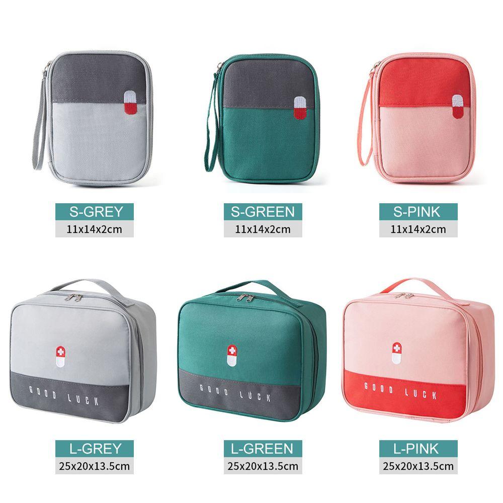 Large-Capacity Medicine Container Medicine Case Car First Aid Kit First Aid Bag Cosmetic Organizer