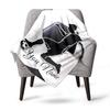 Soccer Player Silhouette Home Customize Your Name Blankets Soft Lightweight Allseason Multipurpose Blanket For Picnics Couches Offices Beds Living