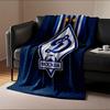 Dynamo Moscow Football Emblem Print Blanket Soft and Cozy Perfect for the Living Room Bed Sofa or a Nap,gift