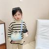 Stylish And Cute Girls Handbag Fashionable Children's Crossbody Bag With Bow Design