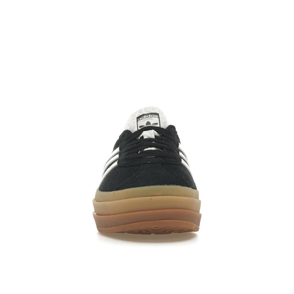 Adidas Gazelle Bold Black Gum Women Sneakers Core-Black Footwear-White IE0876