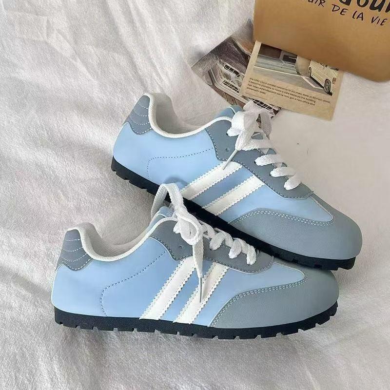 Spring and Summer Popular German Training Shoes Women's Shoes 2025 New Versatile Autumn Leisure Sports Low-top Board Shoes White Shoes