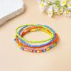 Bohemian Miyuki Seed Bead Colorful Handmade Elastic Anklet