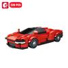 Non-Toxic Sembo Cool Fission Sports Car Assemblage Building Blocks Kits Moc Racing Vehicle Model Bricks Kids Toys For Children Christmas Gifts