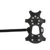 1pair Light weight Ice Cleats Grip Spikes Antiskid Tractions Grip Snow Grip for Mountain Climbing Snow Walking