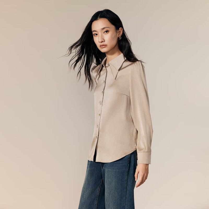 Women s Simple Long-Sleeve Shirt 2XL