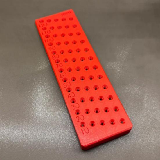 3D Printed Distance Mark Precise Positioning Heavy Duty 2-In-1 Multifunction Woodworking Projects Hole Punch Guide Marking Drilling Tool