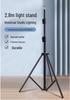 2.8m Heavy-Duty Tripod Flash Stand with Green Screen & Built-in Spring for Photography & Stage Lighting