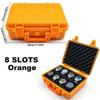 1pc Watch Storage Box, PP Material, Holds 4/8 Watches, Waterproof Dustproof, Great Gift for Valentine's/Father's Day/Christmas