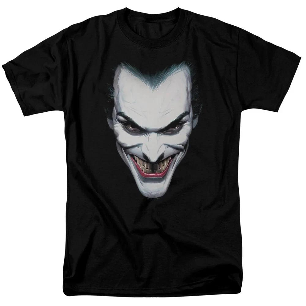 Joker Portrait Unisex TShirt Full Size Black S