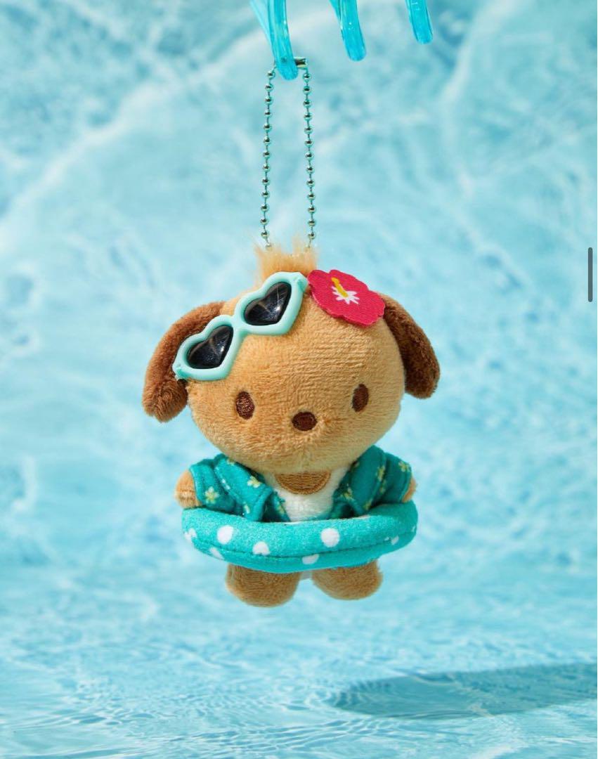 

[USED] Olive Young Sanrio Collaboration Tanned Pochacco Mascot Limited Edition