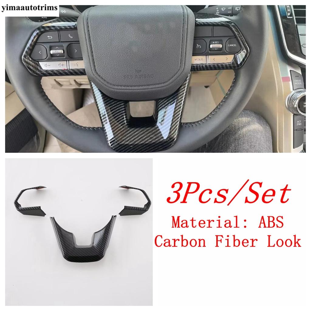 Window Lift / Steering Wheel / Water Cup / Side Air AC Vent Cover Trim Accessories For Toyota Land Cruiser 300 LC300  - 2025