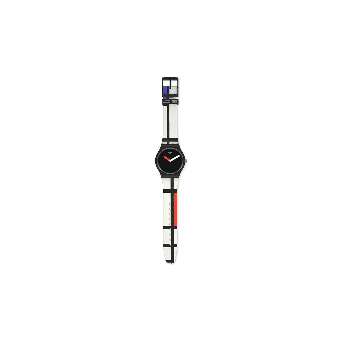 Swatch Quartz Movement Watch Special Edition Fashion Unisex Watches Black SUOZ344 SUOZ344