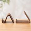 Stable Solid Wood Phone Holder Universal Phone Kickstand Desk Cell Phone Holder  Mobile Accessories