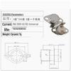 Ceramic Bending Leg KSD301 Normally Closed Temperature Control Switch, 40-180°C, 250V/16A