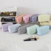 Fresh Simple Striped Cosmetic Bag Large Capacity Makeup Bag Pencil Case Travel Toiletries Bags Toiletry Storage Pouch