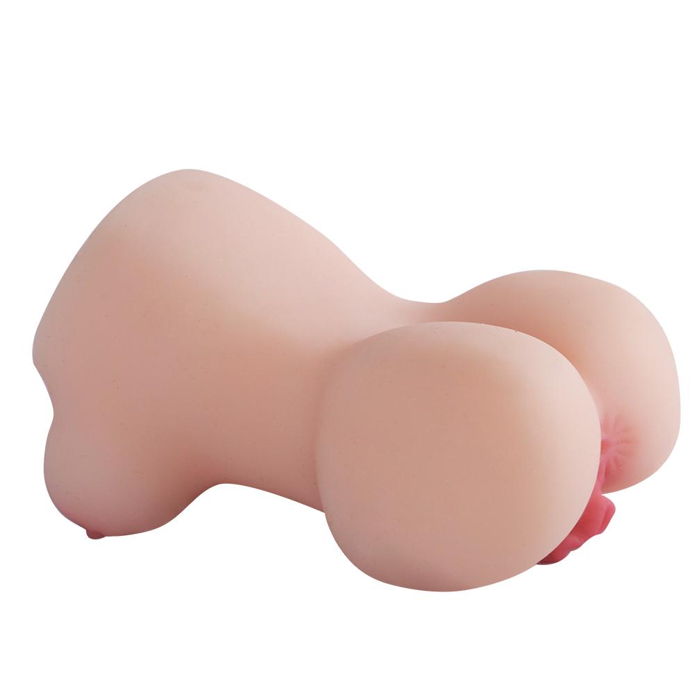 Měkká realistická prsa Vagina Anus Muž Mastubátor Sexuální hračka Masturbační pohár Produkty pro dospělé pro muže
