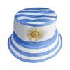  Soccer Themed Bucket Hat Breathable Polyester Fisherman Cap For Football Fan