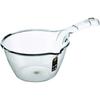Kitchen Ladle Clear Plastic Water Spoon Bath Ladle Water Bleach  Long Handle Shampoo Spoon