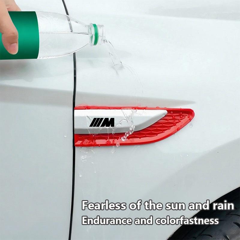 Car Fender Side Trunk Badge Sticker Exterior Decals For BMW M Power X1 e84 X3 f25 X5 e53 x6 e71 ix3 i3 320i 330d M4 1 3 5 Series mkhr65