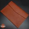 A4 Large Capacity PU Leather Document Bag - Customizable Logo