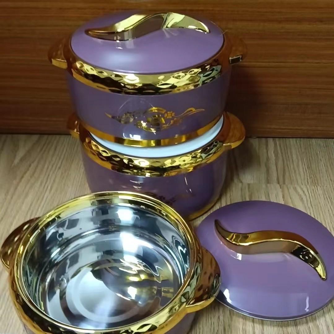 

Набор из 3-х изолированных круглых контейнеров - Africa Edition (1500мл, 2000мл, 2500мл) 1500ML