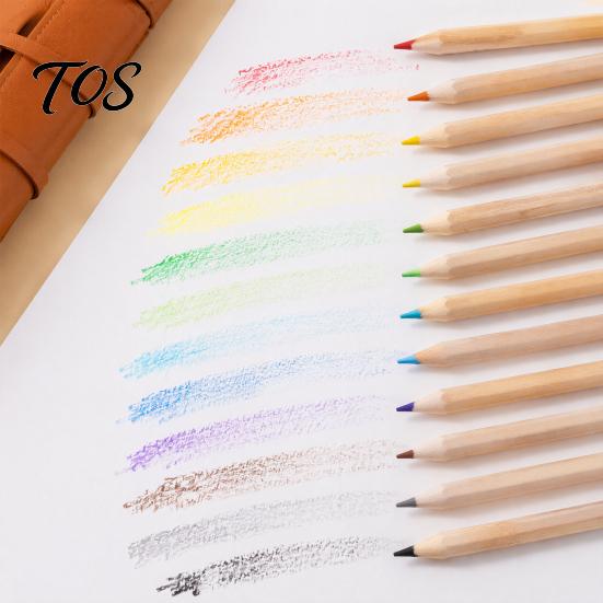 Non-toxic Wood Pencils 12PCS Colored for Kids, Bright Drawing Pencils, Art Artistic Sketching Tools Creation Smooth Wooden Coloring Book And