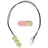 Uchwyt Klips do Aparatu Słuchowego Jasnozielony Klips w Kształcie Serca Smycz do Aparatu Słuchowego BTE dla Seniorów Dzieci
