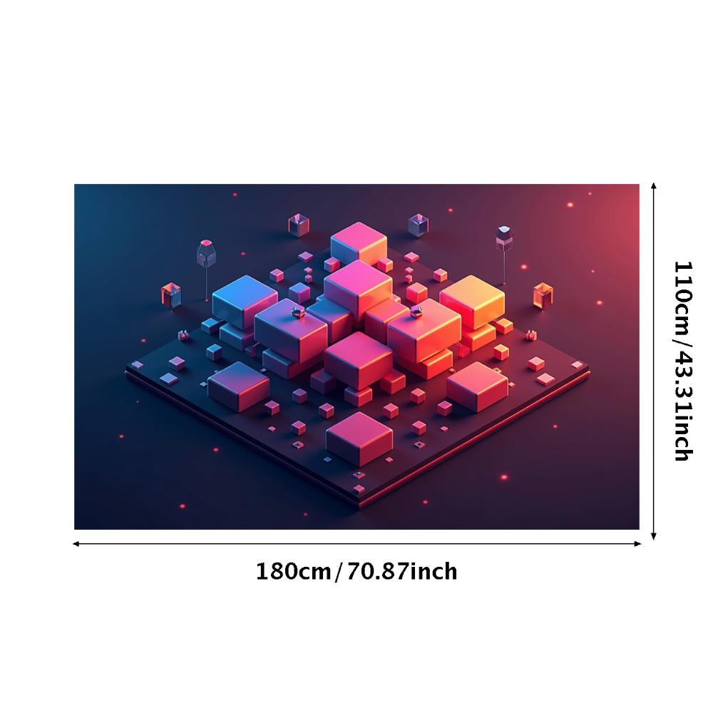 Backdrop 3D Installations Decor Abstract Banner For Party Trade Show Exhibition