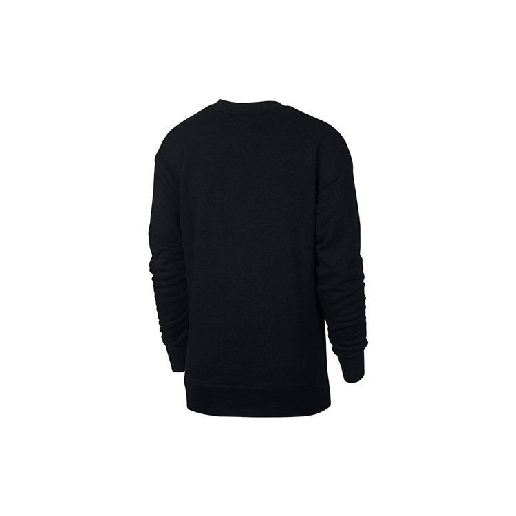 Nike Sweatshirts Men's Black Crew Neck Moderate Regular 928428-011