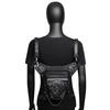 Steampunk Skull Motorcycle Waist & Shoulder Bag - Unisex Crossbody for Mobile Phones